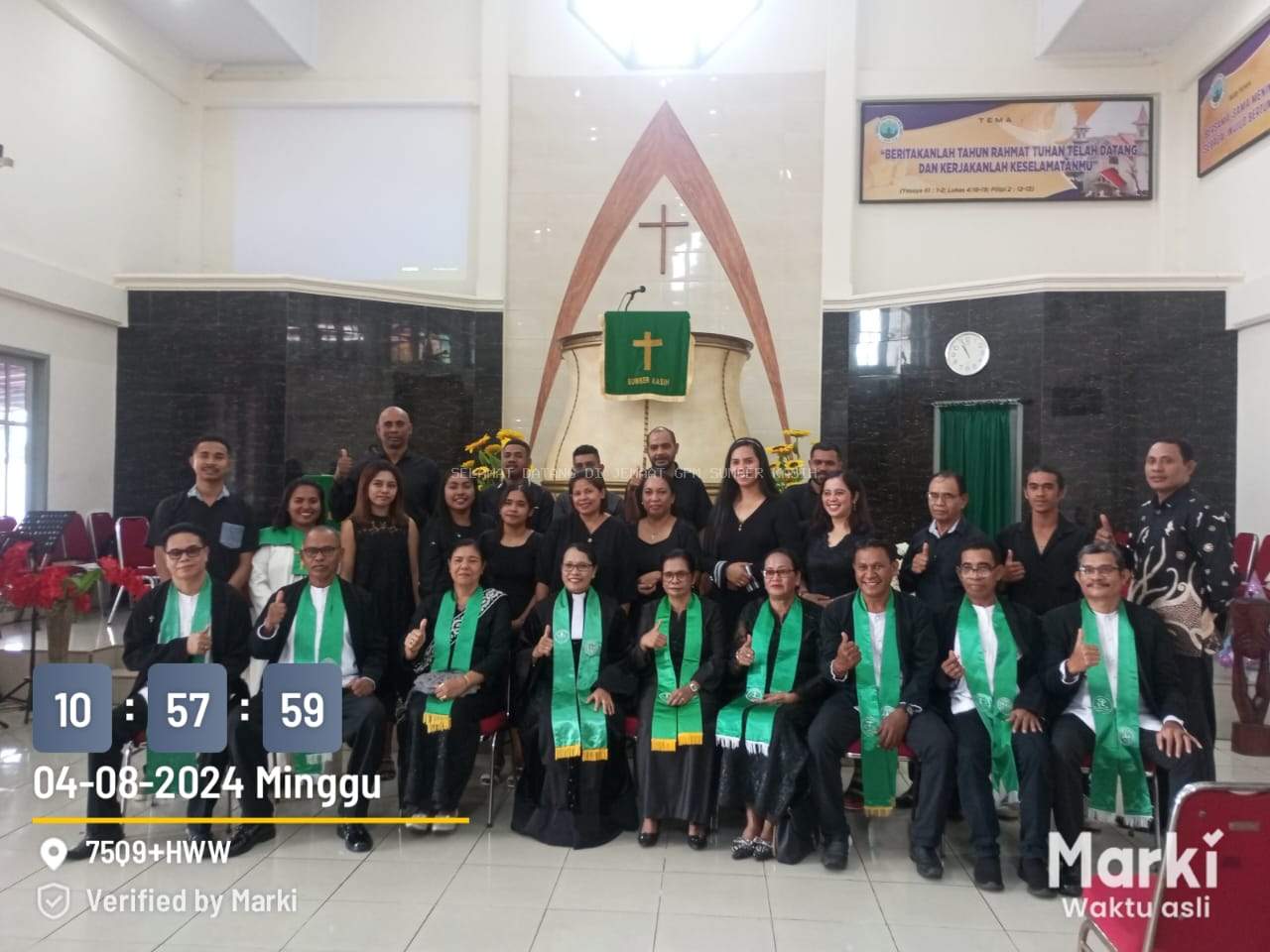 Pelantikan Panitia Pemilihan Diaken dan Penatua Jemaat GPM Sumber Kasih Periode 2025-2030