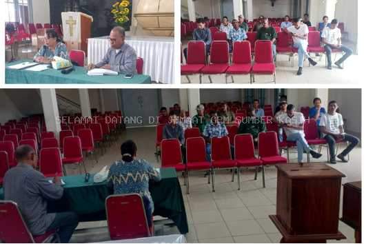 RAPAT PERSIAPAN SOSIALIASI DAN PELATIHAN TIM TAGANA JEMAAT GPM SUMBER KASIH