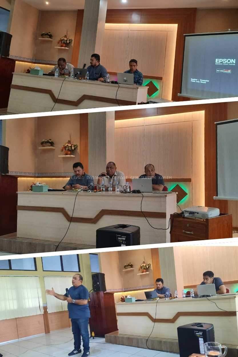 KLASIS PULAU AMBON GELAR KEGIATAN PENINGKATAN KEMAMPUAN PENGELOLAAN MSIPT  DAN PELATIHAN e-BUDGETING