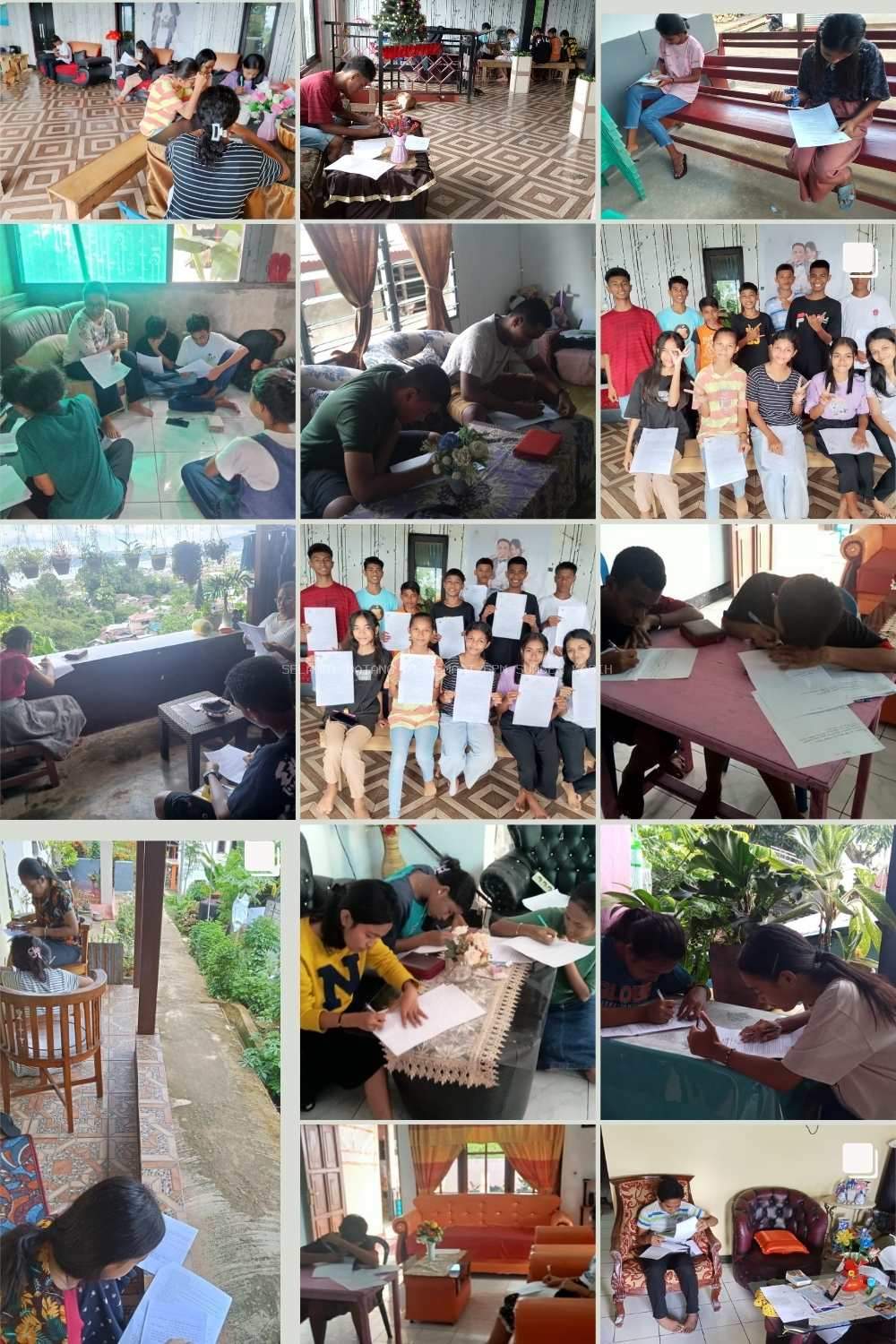 ANAK REMAJA - 3 JEMAAT GPM SUMBER KASIH EVALUASI AKHIR SEMESTER GANJIL 2024-2025