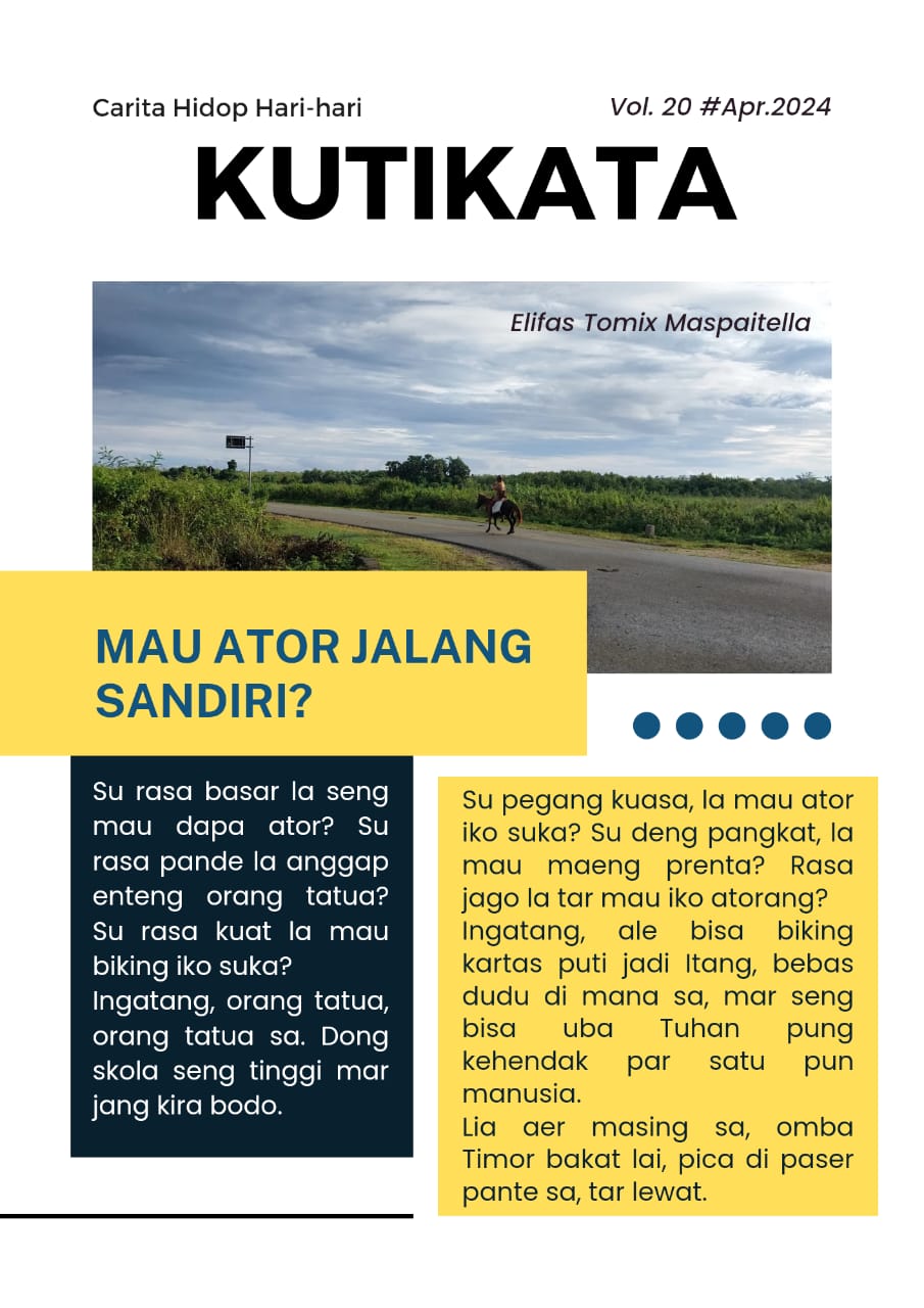 Mau ator jalang sandiri